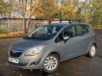 USED 2012 62 VAUXHALL MERIVA 1.4 ACTIVE 5d 99 BHP VERY WELL MAINTAINED++FINANCE AVAIL
