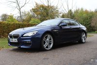 USED 2016 66 BMW 6 SERIES 3.0 640D M SPORT GRAN COUPE 4d 309 BHP M SPORT+, 360 CAM, Adapt. LED