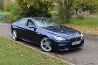 USED 2016 66 BMW 6 SERIES 3.0 640D M SPORT GRAN COUPE 4d 309 BHP M SPORT+, 360 CAM, Adapt. LED