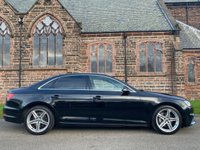 USED 2017 66 AUDI A4 2.0 TDI ULTRA S LINE 4d 188 BHP ++ 1 OWNER ++ FULL HISTORY ++ SAT NAV ++