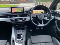 USED 2017 66 AUDI A4 2.0 TDI ULTRA S LINE 4d 188 BHP ++ 1 OWNER ++ FULL HISTORY ++ SAT NAV ++