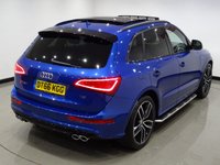 USED 2017 66 AUDI SQ5 3.0 BITDI (334 BHP) PLUS SPECIAL EDITION QUATTRO TIPTRONIC (S/S)..SEPANG BLUE..NAV..PANORAMIC SUNROOF..E/HEATED DIAMOND QUILT LEATHER..B&O..KEYLESS..R/CAM..XENONS..CARBON FIBRE TRIM B/O+PAN S/ROOF+R/CAM+XENON+LEATHER+NAV+CRUISE+KLESS