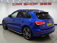 USED 2017 66 AUDI SQ5 3.0 BITDI (334 BHP) PLUS SPECIAL EDITION QUATTRO TIPTRONIC (S/S)..SEPANG BLUE..NAV..PANORAMIC SUNROOF..E/HEATED DIAMOND QUILT LEATHER..B&O..KEYLESS..R/CAM..XENONS..CARBON FIBRE TRIM B/O+PAN S/ROOF+R/CAM+XENON+LEATHER+NAV+CRUISE+KLESS