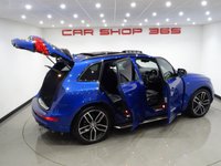 USED 2017 66 AUDI SQ5 3.0 BITDI (334 BHP) PLUS SPECIAL EDITION QUATTRO TIPTRONIC (S/S)..SEPANG BLUE..NAV..PANORAMIC SUNROOF..E/HEATED DIAMOND QUILT LEATHER..B&O..KEYLESS..R/CAM..XENONS..CARBON FIBRE TRIM B/O+PAN S/ROOF+R/CAM+XENON+LEATHER+NAV+CRUISE+KLESS