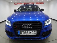 USED 2017 66 AUDI SQ5 3.0 BITDI (334 BHP) PLUS SPECIAL EDITION QUATTRO TIPTRONIC (S/S)..SEPANG BLUE..NAV..PANORAMIC SUNROOF..E/HEATED DIAMOND QUILT LEATHER..B&O..KEYLESS..R/CAM..XENONS..CARBON FIBRE TRIM B/O+PAN S/ROOF+R/CAM+XENON+LEATHER+NAV+CRUISE+KLESS