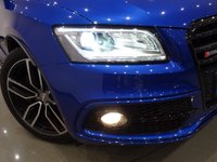 USED 2017 66 AUDI SQ5 3.0 BITDI (334 BHP) PLUS SPECIAL EDITION QUATTRO TIPTRONIC (S/S)..SEPANG BLUE..NAV..PANORAMIC SUNROOF..E/HEATED DIAMOND QUILT LEATHER..B&O..KEYLESS..R/CAM..XENONS..CARBON FIBRE TRIM B/O+PAN S/ROOF+R/CAM+XENON+LEATHER+NAV+CRUISE+KLESS