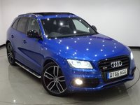 USED 2017 66 AUDI SQ5 3.0 BITDI (334 BHP) PLUS SPECIAL EDITION QUATTRO TIPTRONIC (S/S)..SEPANG BLUE..NAV..PANORAMIC SUNROOF..E/HEATED DIAMOND QUILT LEATHER..B&O..KEYLESS..R/CAM..XENONS..CARBON FIBRE TRIM B/O+PAN S/ROOF+R/CAM+XENON+LEATHER+NAV+CRUISE+KLESS