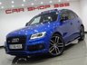 USED 2017 66 AUDI SQ5 3.0 BITDI (334 BHP) PLUS SPECIAL EDITION QUATTRO TIPTRONIC (S/S)..SEPANG BLUE..NAV..PANORAMIC SUNROOF..E/HEATED DIAMOND QUILT LEATHER..B&O..KEYLESS..R/CAM..XENONS..CARBON FIBRE TRIM B/O+PAN S/ROOF+R/CAM+XENON+LEATHER+NAV+CRUISE+KLESS