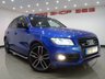 USED 2017 66 AUDI SQ5 3.0 BITDI (334 BHP) PLUS SPECIAL EDITION QUATTRO TIPTRONIC (S/S)..SEPANG BLUE..NAV..PANORAMIC SUNROOF..E/HEATED DIAMOND QUILT LEATHER..B&O..KEYLESS..R/CAM..XENONS..CARBON FIBRE TRIM B/O+PAN S/ROOF+R/CAM+XENON+LEATHER+NAV+CRUISE+KLESS