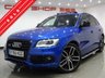 USED 2017 66 AUDI SQ5 3.0 BITDI (334 BHP) PLUS SPECIAL EDITION QUATTRO TIPTRONIC (S/S)..SEPANG BLUE..NAV..PANORAMIC SUNROOF..E/HEATED DIAMOND QUILT LEATHER..B&O..KEYLESS..R/CAM..XENONS..CARBON FIBRE TRIM B/O+PAN S/ROOF+R/CAM+XENON+LEATHER+NAV+CRUISE+KLESS