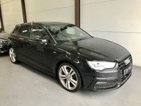 USED 2015 04 AUDI A3 2.0 SPORTBACK TDI QUATTRO S LINE 5d 182 BHP OVER 10K EXTRAS, RARE CAR!