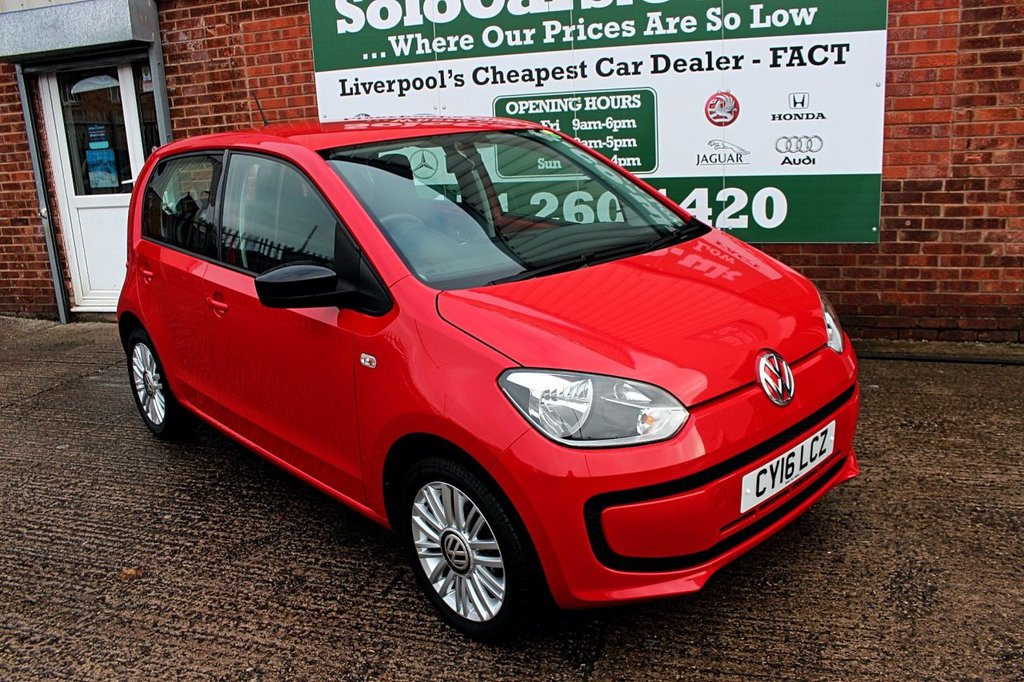 2016 16 VOLKSWAGEN UP 1.0 LOOK UP 5d 59 BHP