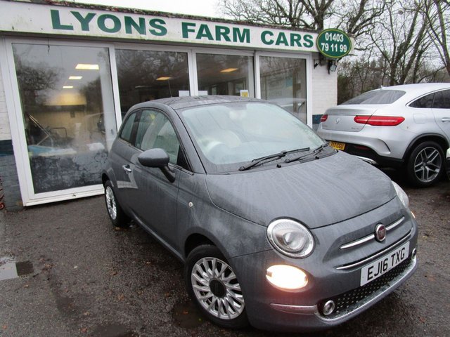 2016 16 Fiat 500 1.2 LOUNGE 3d 69 BHP NEW SHAPE