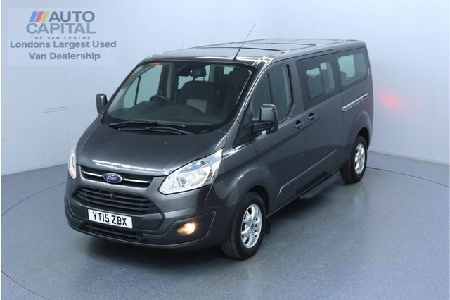 2015 15 FORD TOURNEO CUSTOM 2.2 300 Limited TDCI 125 BHP L2 LWB 9 Seats Minibus