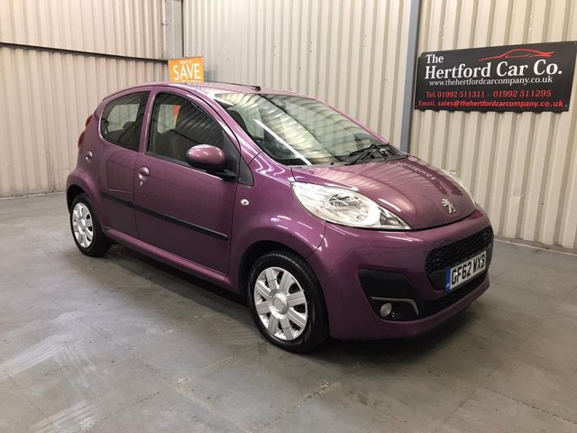 2012 62 Peugeot 107 1.0 ACTIVE 5d 68 BHP
