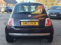 USED 2012 12 FIAT 500 0.9 LOUNGE 3d 85 BHP 