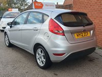 USED 2012 12 FORD FIESTA 1.2 ZETEC 5d 81 BHP 