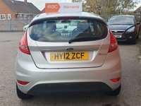 USED 2012 12 FORD FIESTA 1.2 ZETEC 5d 81 BHP 