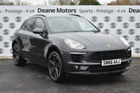 USED 2016 66 PORSCHE MACAN 3.0 D S PDK 5d 258 BHP MASSIVE SPECIFICATION  VOLCANO GREY/21IN ALLOYS/BLACK PACK