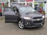USED 2013 63 CHEVROLET CAPTIVA VCDI LTZ Finished in STEALTH GREY METALLIC with contrasting EBONY HEATED ELECTRIC SEATS. The Chevrolet has established itself as a brand that offers good value for money, but the Captiva goes beyond this to be a car that is genuinely good value. The split tailgate allows you to open the glass top section separately. Other features include Rear Camera, Sat Nav, Park Sensors, Heated Leather, B/Tooth and much more. Dealer Serviced 11905 miles, 24645 miles, 33577 miles and on arrival by EMC at 55448 miles.