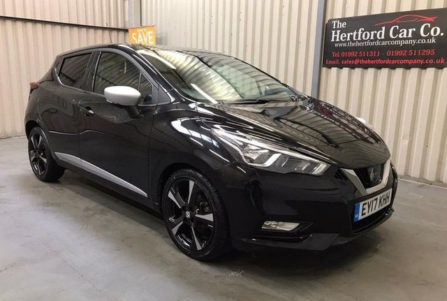 2017 17 Nissan Micra 0.9 IG-T TEKNA 5d 89 BHP
