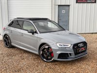 USED 2017 67 AUDI RS3 2.5 RS 3 QUATTRO 5d 395 BHP RS EXHAUST+SAT NAV+V COCKPIT