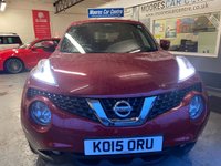 USED 2015 J NISSAN JUKE 1.5 ACENTA PREMIUM DCI 5d 110 BHP * SATNAV *   REVERSE CAMERA
