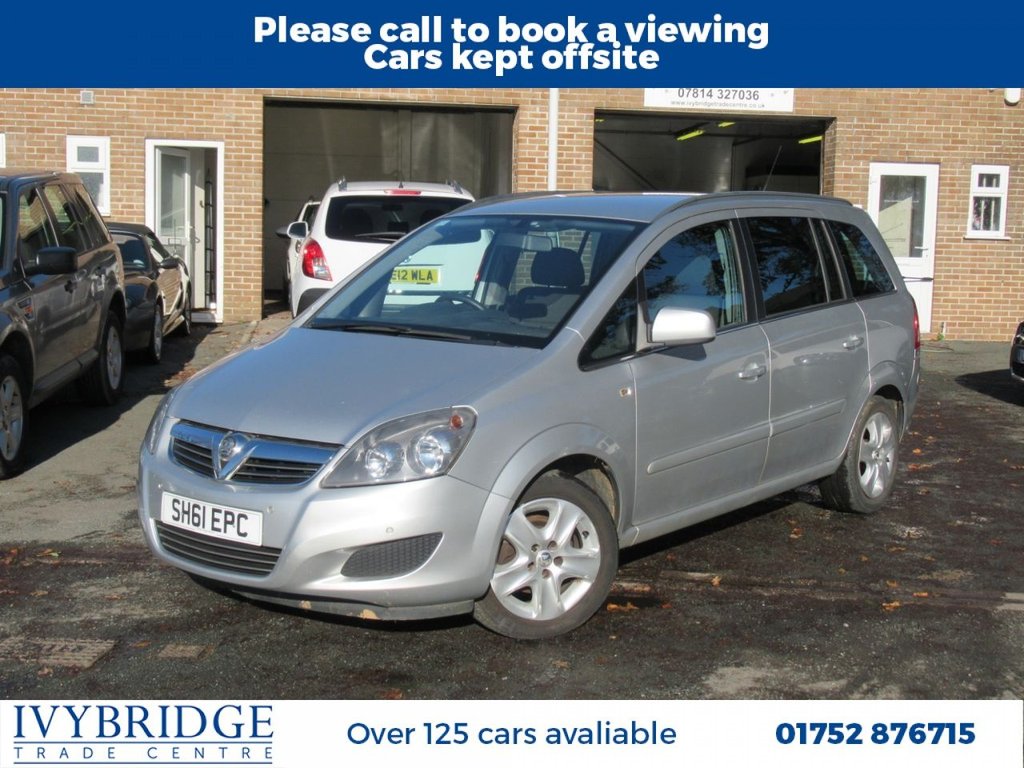 View our VAUXHALL ZAFIRA