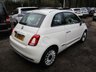 USED 2016 16 FIAT 500 1.2 LOUNGE 3d 69 BHP NEW SHAPE One Owner, Service History + Just Serviced, MOT until November 2021, Great fuel economy! Only &pound;20 Road Tax!