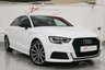 USED 2017 17 AUDI A3 1.4 TFSI BLACK EDITION 4d 148 BHP FRESH SERVICE, PADS AND MOT