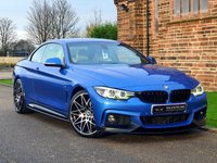 USED 2017 67 BMW 4 SERIES 3.0 430D M SPORT 2d 255 BHP FULL BMW SERVICE HISTORY ++ PRISTINE
