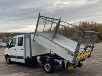 USED 2013 13 VOLKSWAGEN CRAFTER 2.0 CR35 TDI 110 D/CREW CAB DROPSIDE CAGED SIDES POD TOOL BOX 