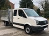 USED 2013 13 VOLKSWAGEN CRAFTER 2.0 CR35 TDI 110 D/CREW CAB DROPSIDE CAGED SIDES POD TOOL BOX 