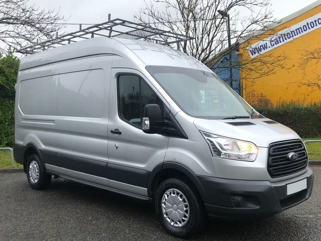 2015 65 Ford Transit 350TDCi 125 L3 H3 LWB HIGH ROOF [ FULL ROOF RACK ] P/V RWD