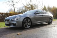 USED 2017 67 BMW 6 SERIES 3.0 640D M SPORT GRAN COUPE 4d 309 BHP 360 Cam, Plus pack, Pan roof
