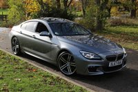 USED 2017 67 BMW 6 SERIES 3.0 640D M SPORT GRAN COUPE 4d 309 BHP 360 Cam, Plus pack, Pan roof