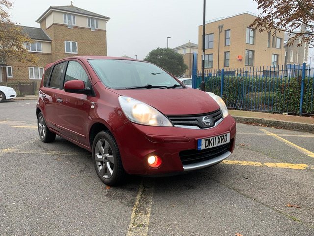2011 11 Nissan Note 1.4 N-TEC 5d 87 BHP