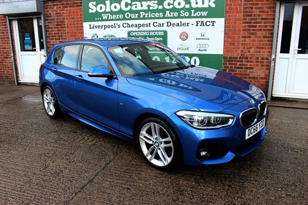 2016 66 BMW 1 SERIES 1.5 116D M SPORT 5d 114 BHP