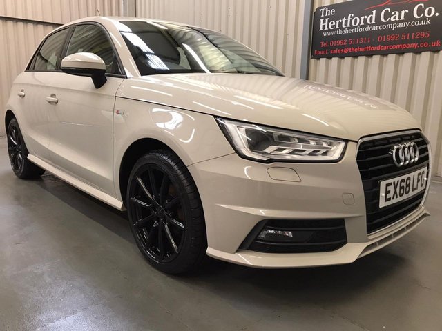 2018 68 Audi A1 1.0 TFSI S LINE SPORTBACK S TRONIC (s/s) 5dr (Nav)