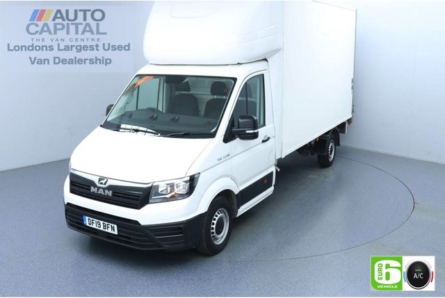 2019 19 MAN TGE 2.0 FWD LWB 140 BHP Low Emission Luton Van