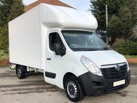 USED 2016 65 VAUXHALL MOVANO F3500 CDTi 125 L3 LUTON BOX VAN + T/LIFT  