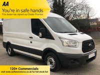 USED 2015 65 FORD TRANSIT 290 TDCi 100 L2 H2 MWB [ LOW MILEAGE ] ROOF RACK  P/V 