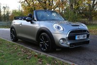 USED 2017 17 MINI CONVERTIBLE 2.0 COOPER S 2d 189 BHP XL MEDIA, HUD, H/K, LEATHERS