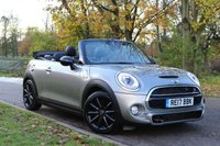 USED 2017 17 MINI CONVERTIBLE 2.0 COOPER S 2d 189 BHP XL MEDIA, HUD, H/K, LEATHERS
