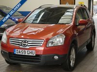 USED 2009 59 NISSAN QASHQAI+2 1.6 ACENTA PLUS 2 5d 113 BHP 7 SEATS PANORAMIC SUNROOF