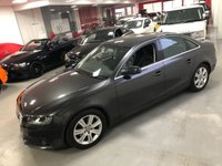 USED 2011 11 AUDI A4 2.0 TDI TECHNIK 4d 134 BHP * 17 INCH ALLOY WHEELS *  MOT NOVEMBER 2021 *