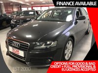 USED 2011 11 AUDI A4 2.0 TDI TECHNIK 4d 134 BHP * 17 INCH ALLOY WHEELS *  MOT NOVEMBER 2021 *