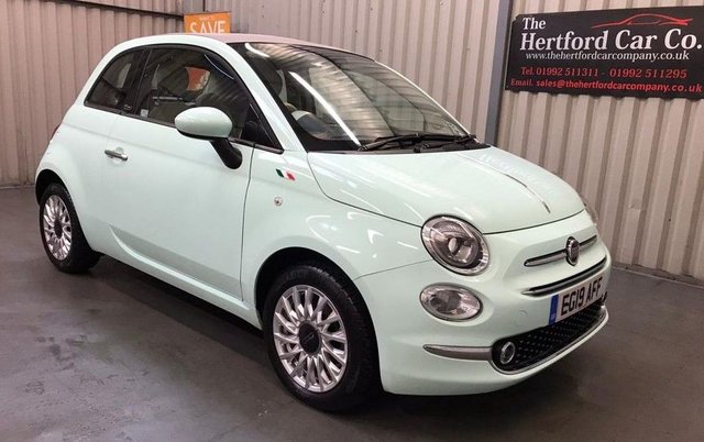2019 19 Fiat 500 1.2 C LOUNGE 2d 69 BHP