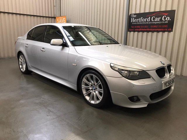 2008 58 BMW 5 Series 2.0 520D M SPORT 4d 175 BHP