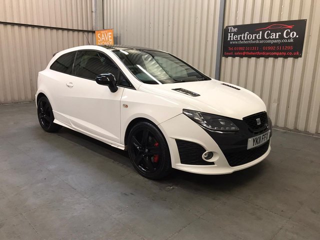 2011 11 Seat Ibiza 1.4 TSI CUPRA BOCANEGRA DSG 3d 177 BHP